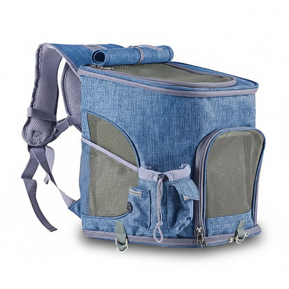 Snowdrop, Foldable Travel Backpack for Cats