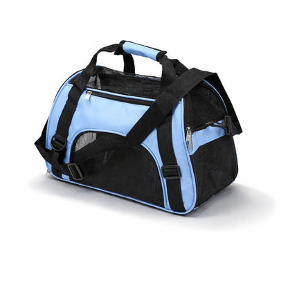 Cat Bags Portable Dog Carrier Bag Mesh Breathable Foldable Cats Carrier Bag Travel Breathable Transport Handbag