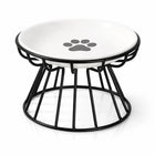 Thyme, Ceramic Raised Whisker-Friendly Bowl for Cats