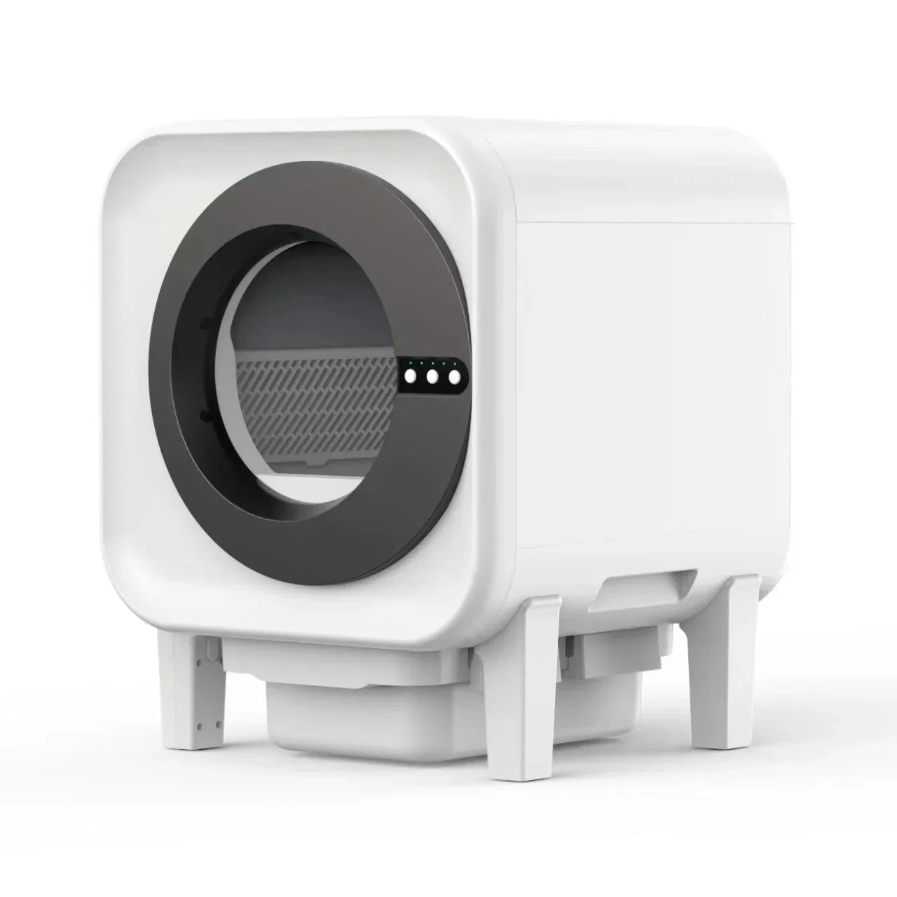 Best-Selling Fully Enclosed Smart Automatic Self-Cleaning Cat Litter Box with Air Purification Control Popular Accessory