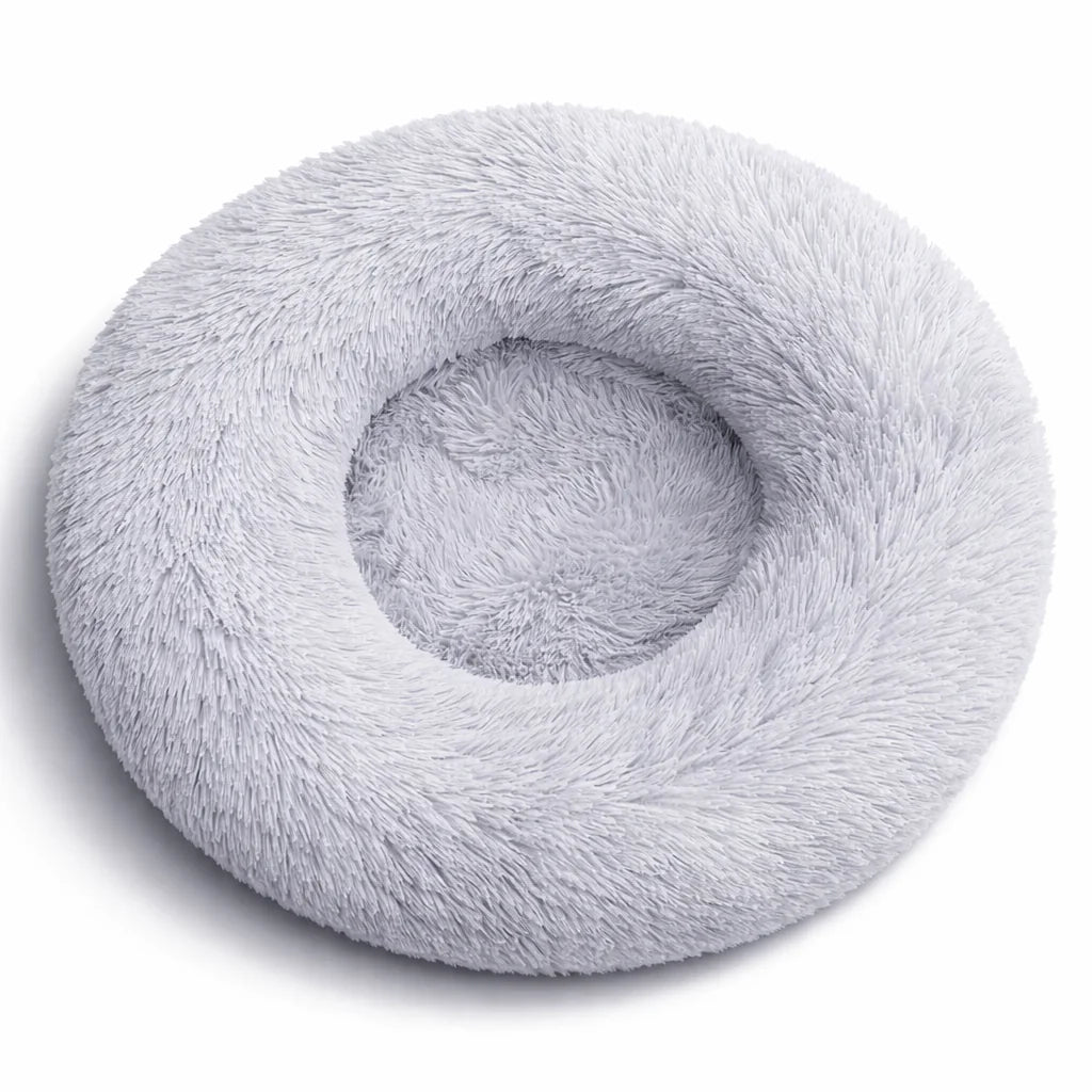 40-90cm 6 Sizes Round Pet Bed for Large Dog Bed Super Soft Cat Bed Plush Dog House for Medium Dog House Winter Warm Sleeping