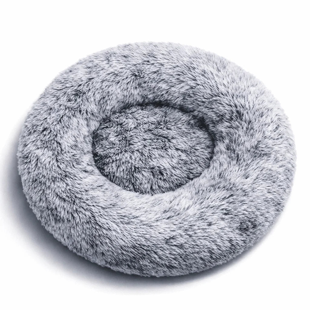 40-90cm 6 Sizes Round Pet Bed for Large Dog Bed Super Soft Cat Bed Plush Dog House for Medium Dog House Winter Warm Sleeping