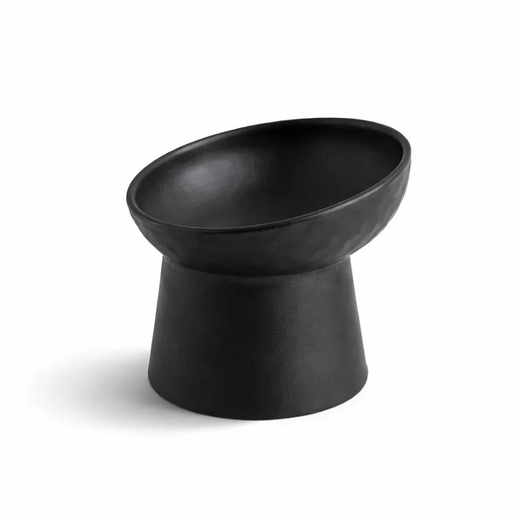 Cat Nordic Style Food Water Bowl Pet Animal Ceramic Eating Dishes High Foot Raised Puppy Cats Matte Bowls Elevated Dog Bowls