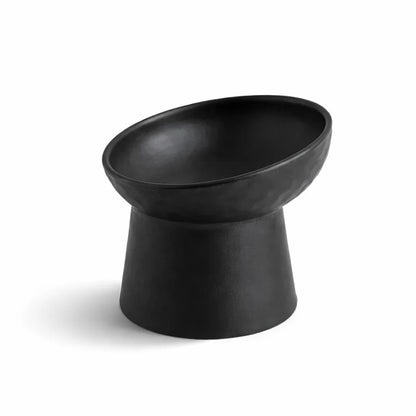 Cat Nordic Style Food Water Bowl Pet Animal Ceramic Eating Dishes High Foot Raised Puppy Cats Matte Bowls Elevated Dog Bowls