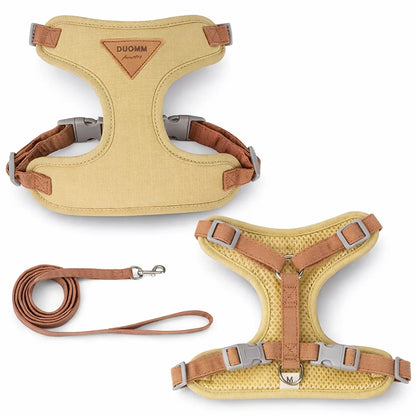 Cat Puppy Outdoor Walking Supplies Fashion Pet Harness and Leash Set for Small Dogs Cats Breathable Durable Kitten Harnesses