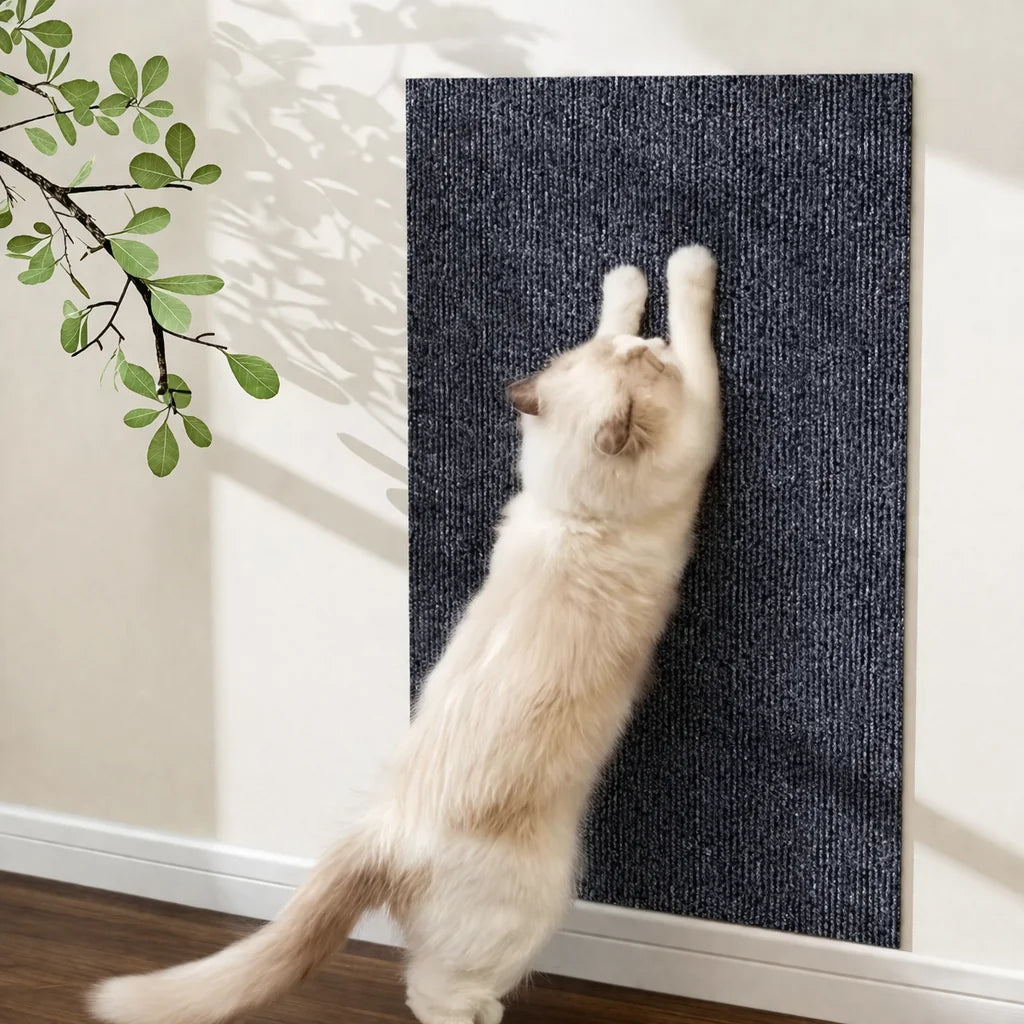 7 Colors Cat Scratcher Sofa Protector Cats Scratcher Pad Board Protection Trimmable Self-adhesive Carpet DIY Cat Scratch Mat
