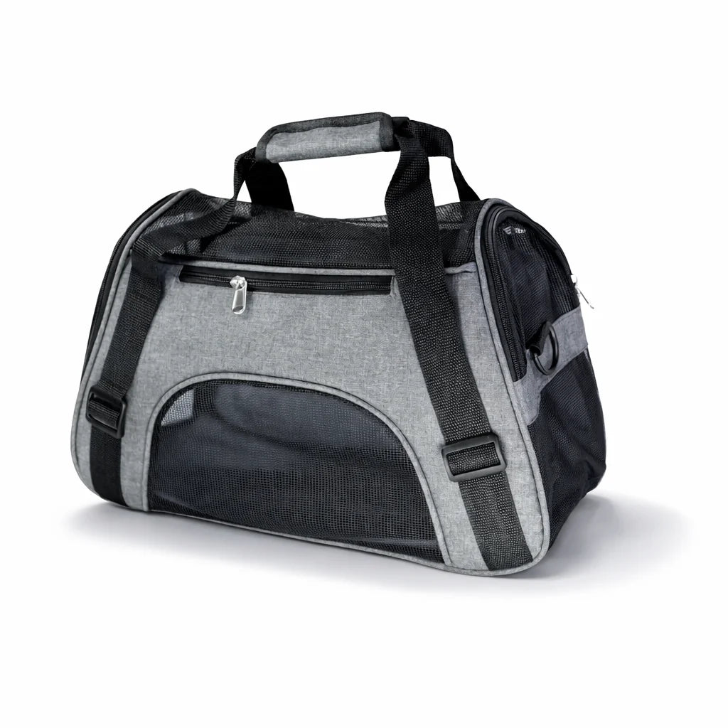 Cat Bags Portable Dog Carrier Bag Mesh Breathable Foldable Cats Carrier Bag Travel Breathable Transport Handbag
