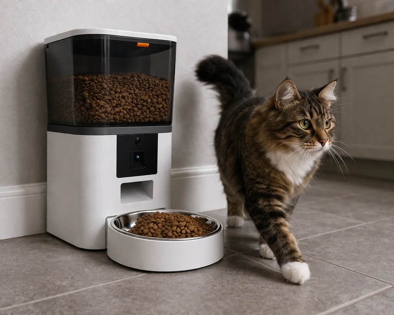Smart Pet Feeder Automatic Cat Feeder Dog Slow Food Machine With Timed Quantitative Automatic Cat Food Dispenser Cat Dog Bowl