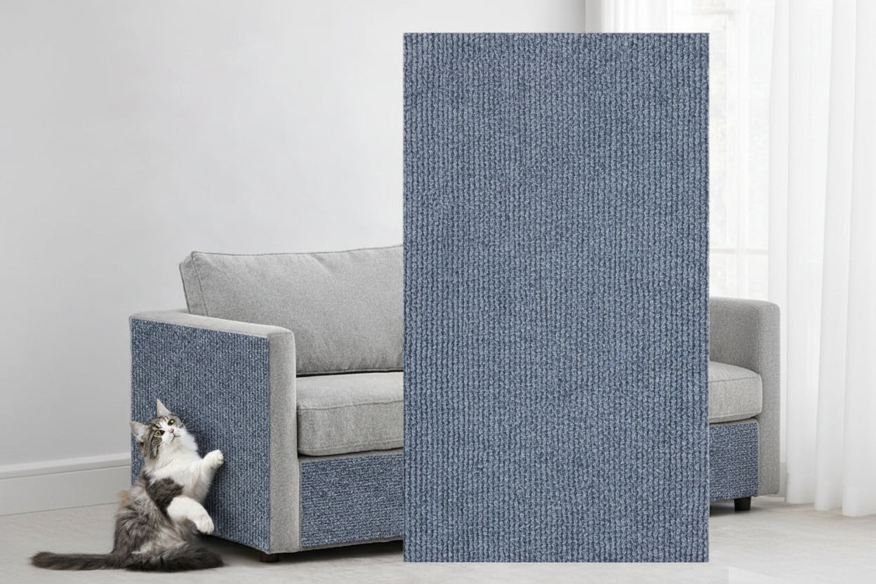 7 Colors Cat Scratcher Sofa Protector Cats Scratcher Pad Board Protection Trimmable Self-adhesive Carpet DIY Cat Scratch Mat