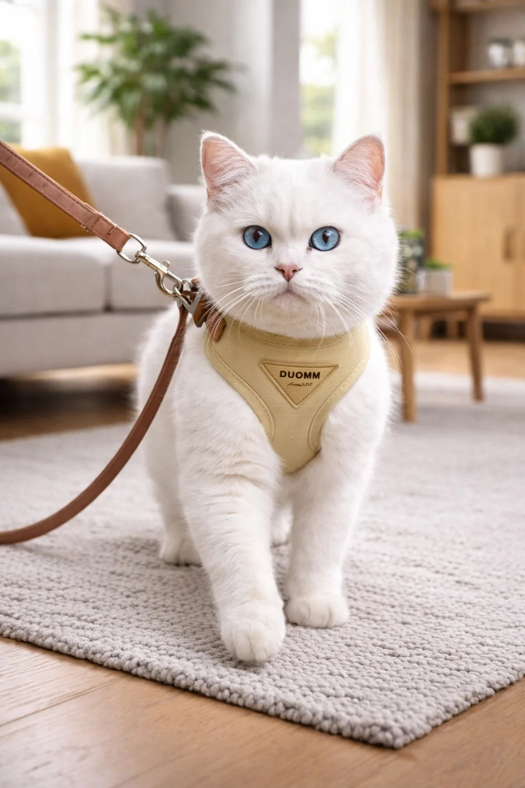 Cat Puppy Outdoor Walking Supplies Fashion Pet Harness and Leash Set for Small Dogs Cats Breathable Durable Kitten Harnesses