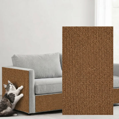 7 Colors Cat Scratcher Sofa Protector Cats Scratcher Pad Board Protection Trimmable Self-adhesive Carpet DIY Cat Scratch Mat