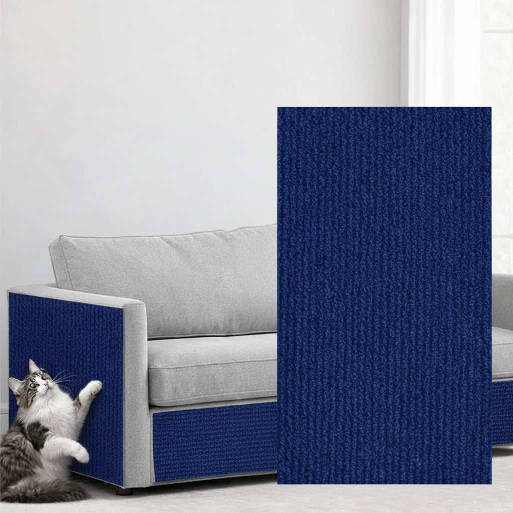 7 Colors Cat Scratcher Sofa Protector Cats Scratcher Pad Board Protection Trimmable Self-adhesive Carpet DIY Cat Scratch Mat