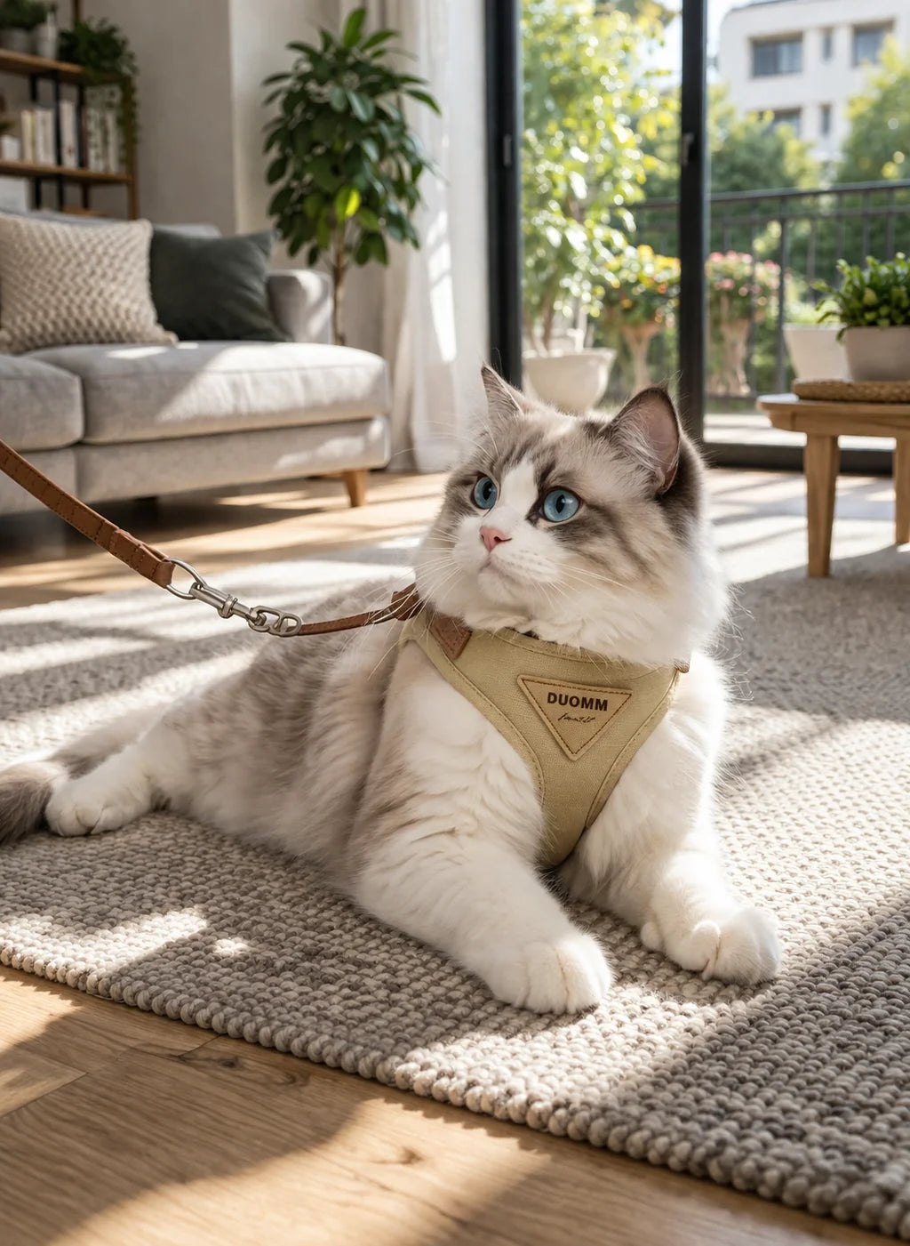 Cat Puppy Outdoor Walking Supplies Fashion Pet Harness and Leash Set for Small Dogs Cats Breathable Durable Kitten Harnesses