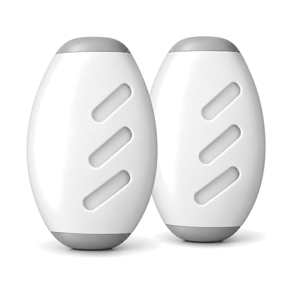 wcnew reusable-lint-roller coloris 2-rollers-white