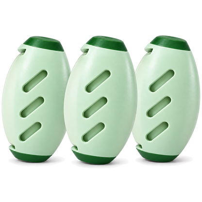 wcnew reusable-lint-roller coloris 3-rollers-green