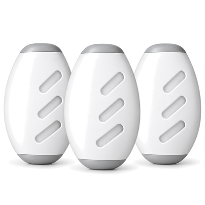wcnew reusable-lint-roller coloris 3-rollers-white