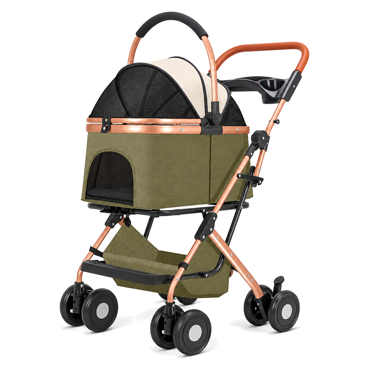 wcnew poussette coloris army-green