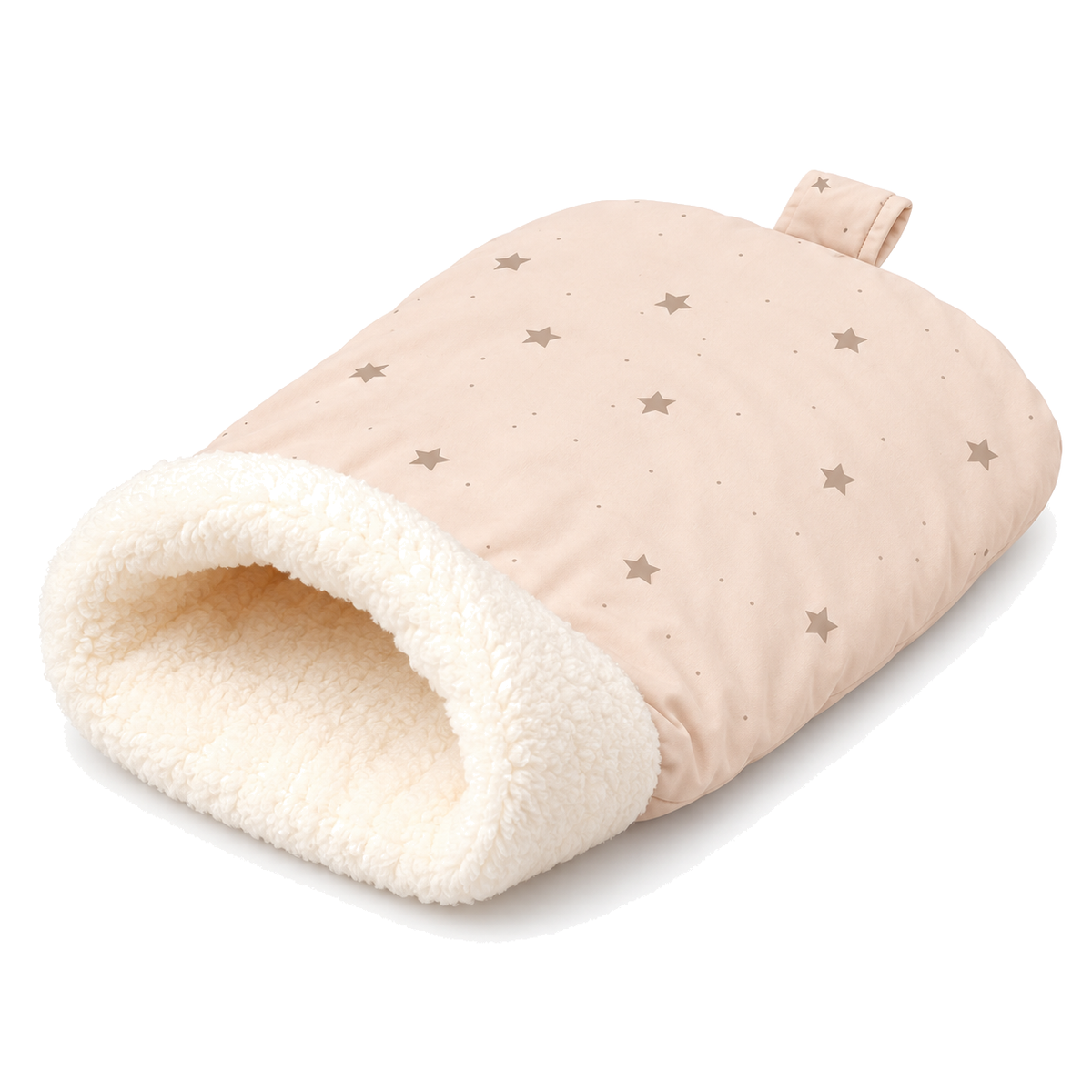 wcnew kitten-sleeping-bag coloris beige-stars