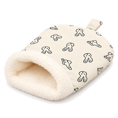 wcnew kitten-sleeping-bag coloris cream-bunnies
