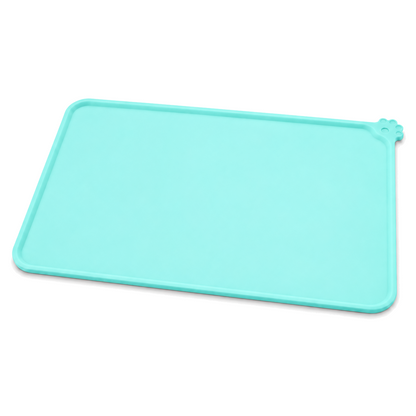 wcnew silicone-feeding-mat coloris green