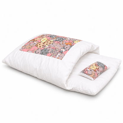 wcnew japanese-futon-bed coloris pink-teddies
