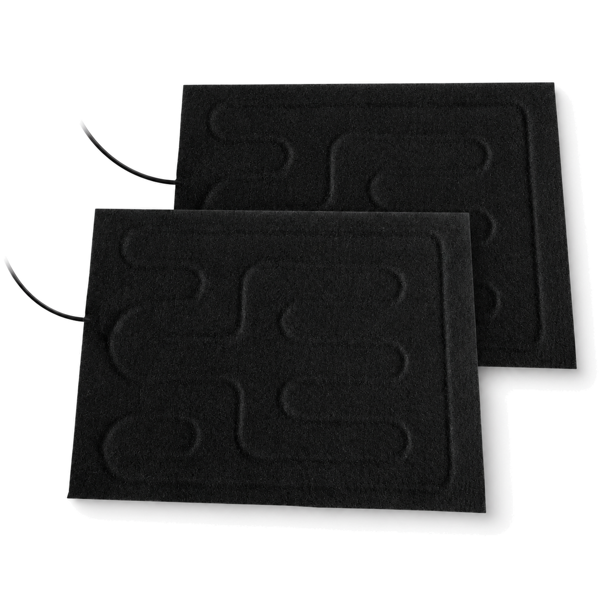 Sedge folding heated mats for cats, pack of two, on a white background