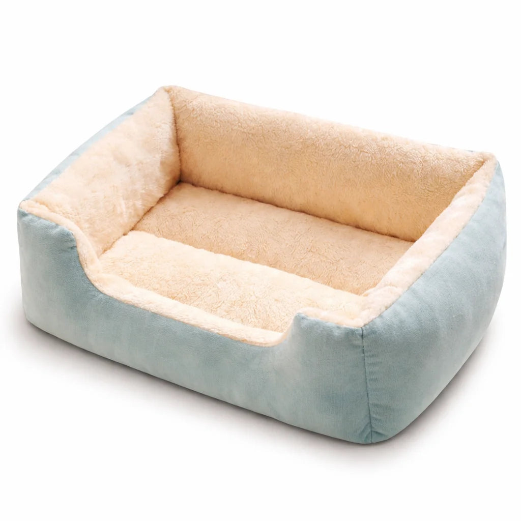Bed for Cats Pet Products Cushions Kitten Winter Accessories - Green